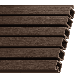 Durapost Urban Slatted Composite Fencing Board - 1830mm Brown - Pack of 2