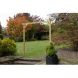 Wooden Garden Arch - Hanbury Flat Top - 2135mm x 2090mm x 500mm