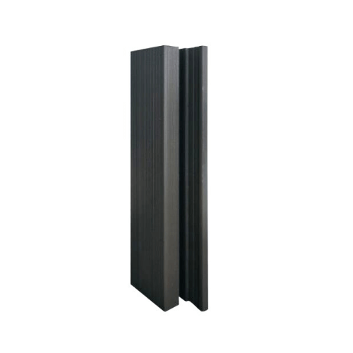 Standard Composite Cladding End Cap - 56mm x 49.5mm x 3.6mtr Charcoal