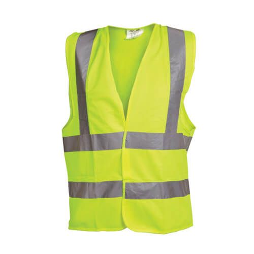 Yellow Hi Visibility Vest - Xtra Large