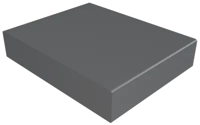 Aluminium Coping Stop End for 241-300mm Wall - 360mm Anthracite Grey