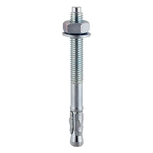 10mm x 75mm - Throughbolt Masonry Anchor - BZP - Bag of 4