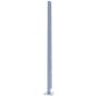 Aluminium Corner Post For Casting For Privacy Screen - 1800mm x 60mm x 60mm Grey