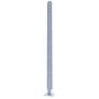 Aluminium Dual Post For Casting For Privacy Screen - 1200mm x 60mm x 60mm Grey