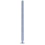 Aluminium Dual Post For Casting For Privacy Screen - 1500mm x 60mm x 60mm Grey