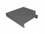 Aluminium Coping for 241-300mm Wall - 135 Degree Angle - 360mm Anthracite Grey