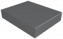 Aluminium Coping Stop End for 141-200mm Wall - 260mm Anthracite Grey