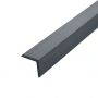 Standard Composite Cladding Angle Trim - 3.6mtr Storm Grey